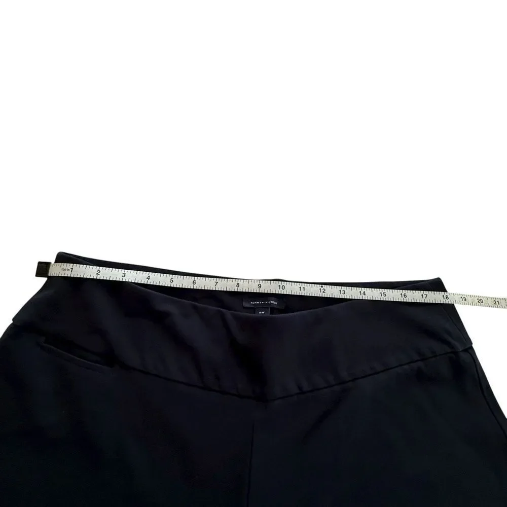 Tommy Hilfiger Navy Blue Pull on Cropped Pants